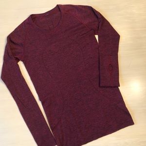 lululemon Swiftly Tech Long Sleeve Sz 6
